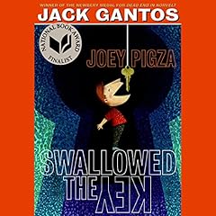 Joey Pigza Swallowed the Key Audiolibro Por Jack Gantos arte de portada