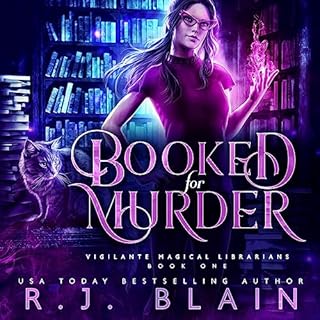 Booked for Murder Audiolibro Por R.J. Blain arte de portada