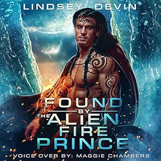 Found by the Alien Fire Prince Audiolibro Por Lindsey Devin arte de portada