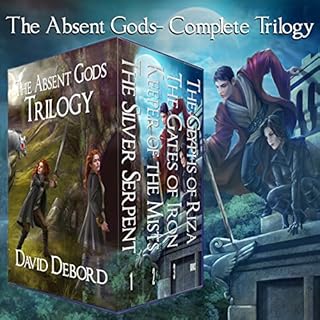 The Absent Gods Trilogy Audiolibro Por David Debord arte de portada