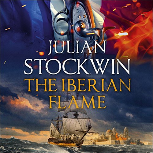 The Iberian Flame Audiolibro Por Julian Stockwin arte de portada