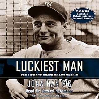 Luckiest Man Audiobook By Jonathan Eig cover art