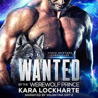 Wanted By the Werewolf Prince Audiolibro Por Kara Lockharte arte de portada