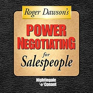 Power Negotiating for Sales People Audiolibro Por Roger Dawson arte de portada