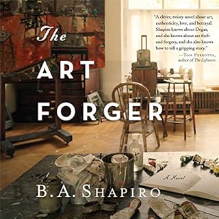 The Art Forger Audiolibro Por B. A. Shapiro arte de portada