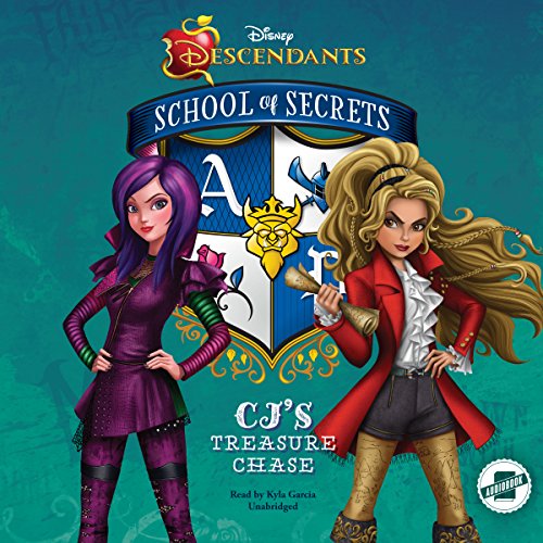 Disney Descendants: School of Secrets: CJ’s Treasure Chase Audiolibro Por Jessica Brody, Disney Press arte de portada