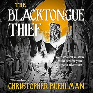 The Blacktongue Thief Audiolibro Por Christopher Buehlman arte de portada