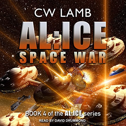 AL:ICE Space War Audiolibro Por Charles Lamb arte de portada