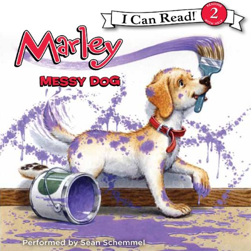 Marley: Messy Dog Audiolibro Por John Grogan, Richard Cowdrey arte de portada