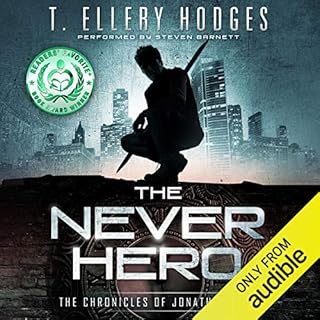 The Never Hero Audiobook By T. Ellery Hodges cover art