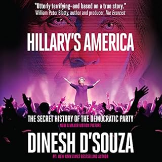 Hillary's America Audiolibro Por Dinesh D'Souza arte de portada