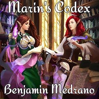 Marin's Codex Audiolibro Por Benjamin Medrano arte de portada