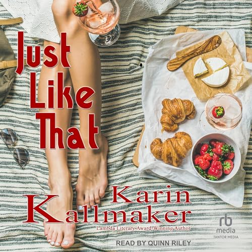 Just Like That Audiolibro Por Karin Kallmaker arte de portada