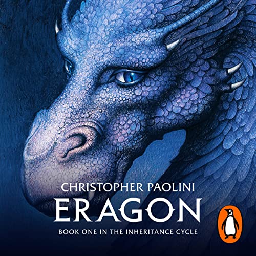 Eragon Audiolibro Por Christopher Paolini arte de portada