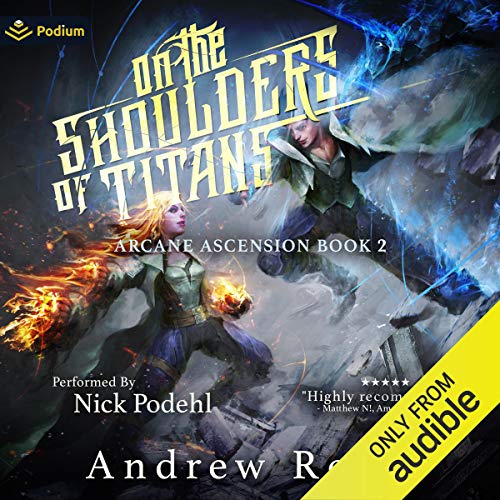 On the Shoulders of Titans Audiolibro Por Andrew Rowe arte de portada