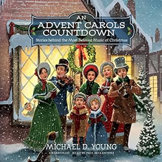 An Advent Carols Countdown Audiolibro Por Michael D. Young arte de portada