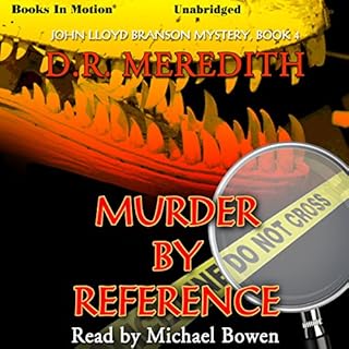 Murder By Reference Audiolibro Por D. R. Meredith arte de portada