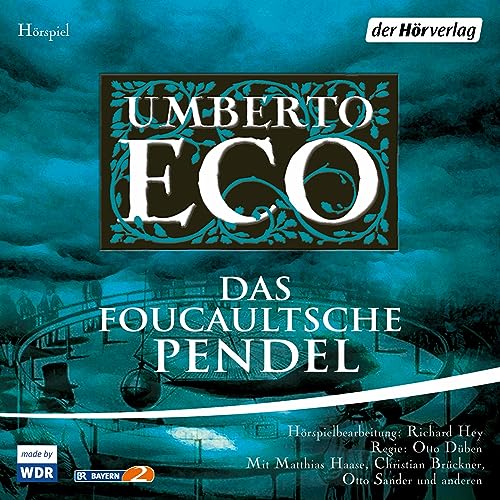 Das Foucaultsche Pendel Audiolivro Por Umberto Eco, Burkhart Kroeber, Otto Düben capa