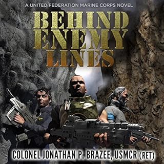 Behind Enemy Lines Audiolibro Por Jonathan P. Brazee arte de portada