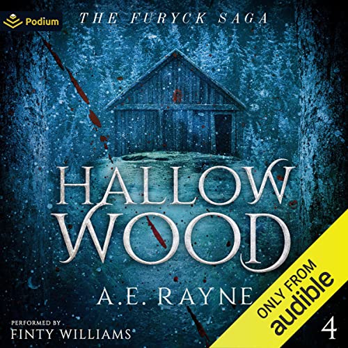 Hallow Wood Audiolibro Por A.E. Rayne arte de portada