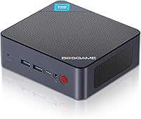 Bosgame Mini PC, Intel Alder Lake N100 16G DDR4 512G SSD 11 Pro Mini Computers, USB-C & Daul HDMI Ports Support Triple Display, Dual Band Wi-Fi, 1 * 2.5G LAN, 4*USB3.2 Gen 2