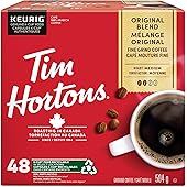 Tim Hortons Original Coffee blend, Single Serve Keurig K-Cup Pods, Medium Roast, 48 Count