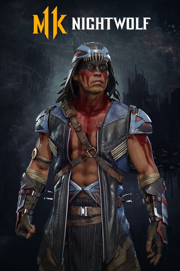 David Midthunder as Nightwolf for Mortal Kombat 11, MK11