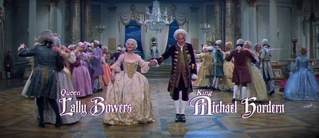 Lally Bowers and Michael Hordern in The Slipper and the Rose: The Story of Cinderella (1976)