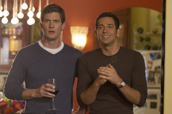 Ryan McPartlin and Zachary Levi in Chuck (2007)