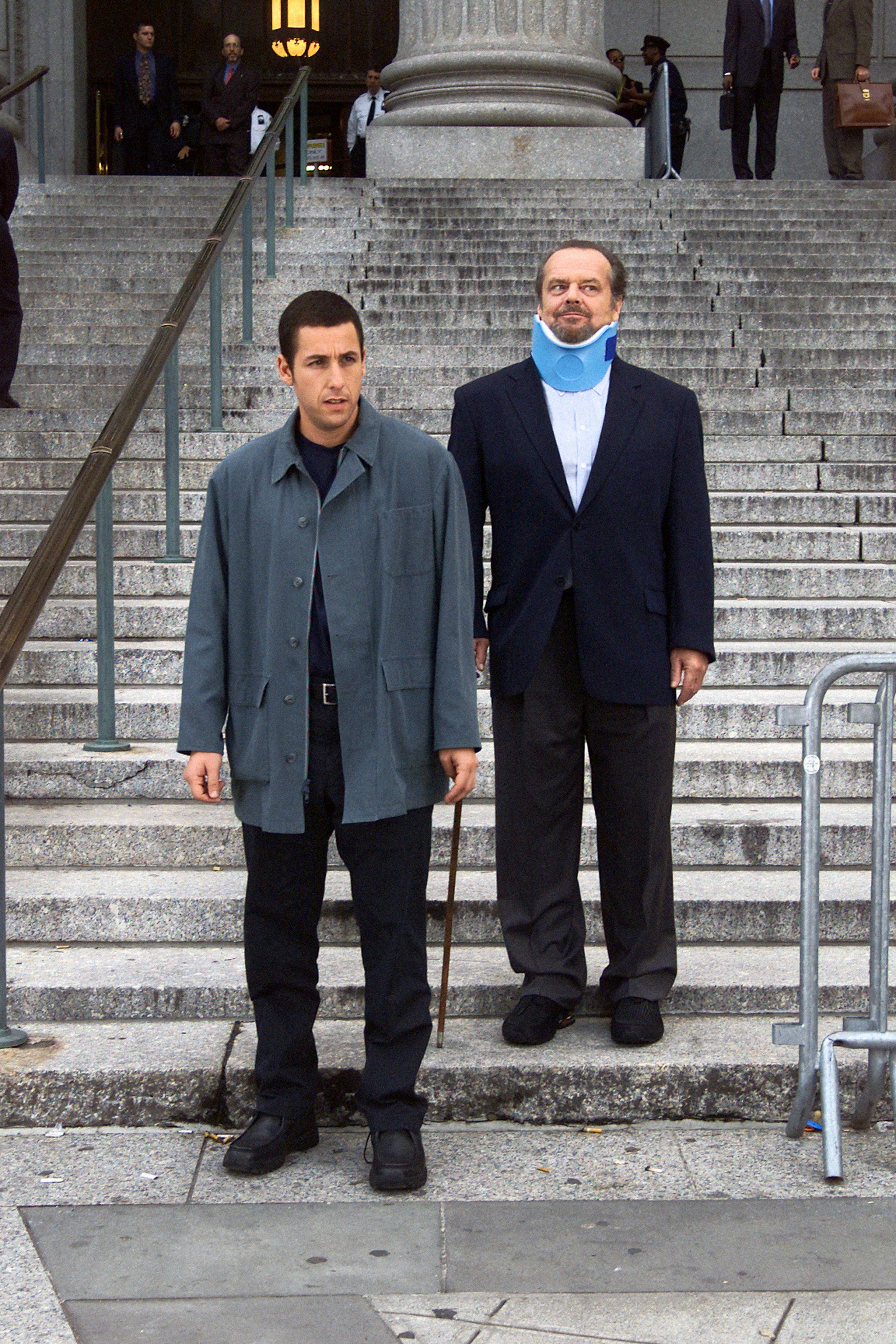 Jack Nicholson and Adam Sandler in Anger Management (2003)