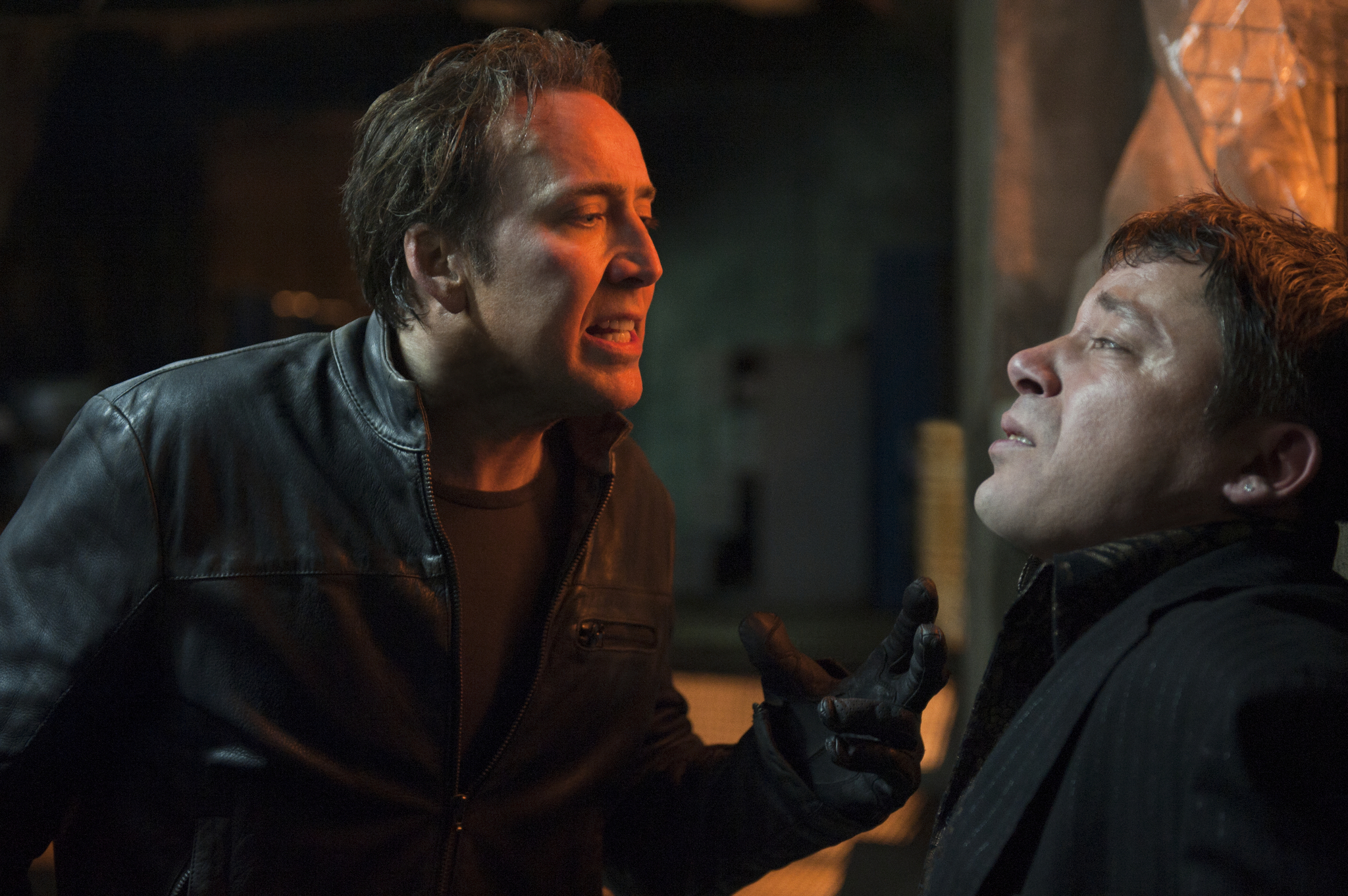 Nicolas Cage and Cristian Iacob in Ghost Rider: Spirit of Vengeance (2011)