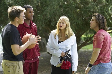 Estella Warren, Flex Alexander, Christian Kane, and Michael Weatherly in Her Minor Thing (2005)