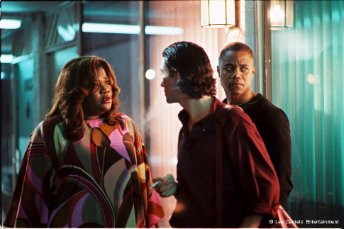 Cuba Gooding Jr., Joseph Gordon-Levitt, and Mo'Nique in Shadowboxer (2005)