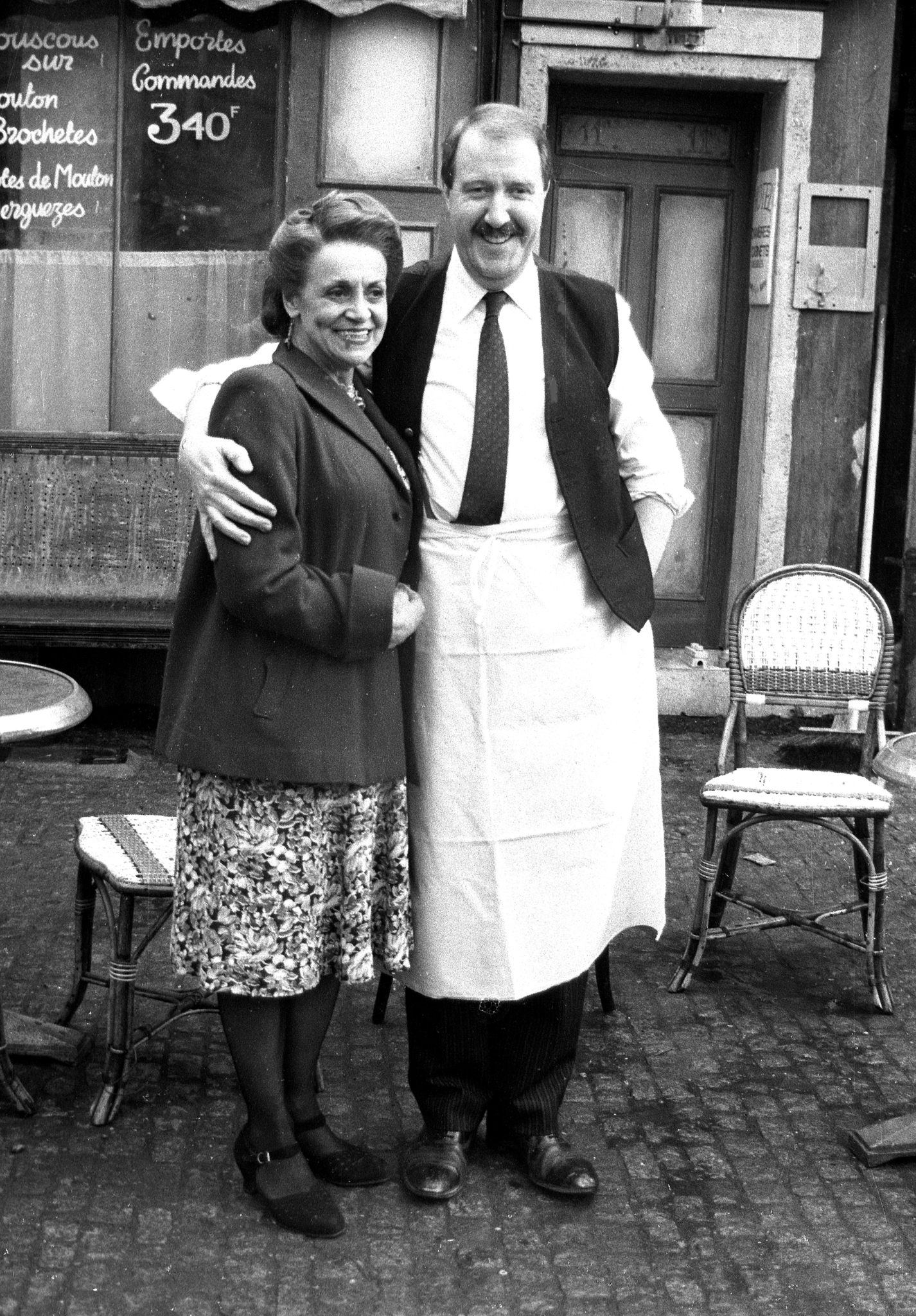 Gorden Kaye and Carmen Silvera in 'Allo 'Allo! (1982)