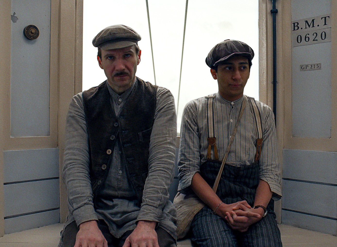 Ralph Fiennes and Tony Revolori in The Grand Budapest Hotel (2014)