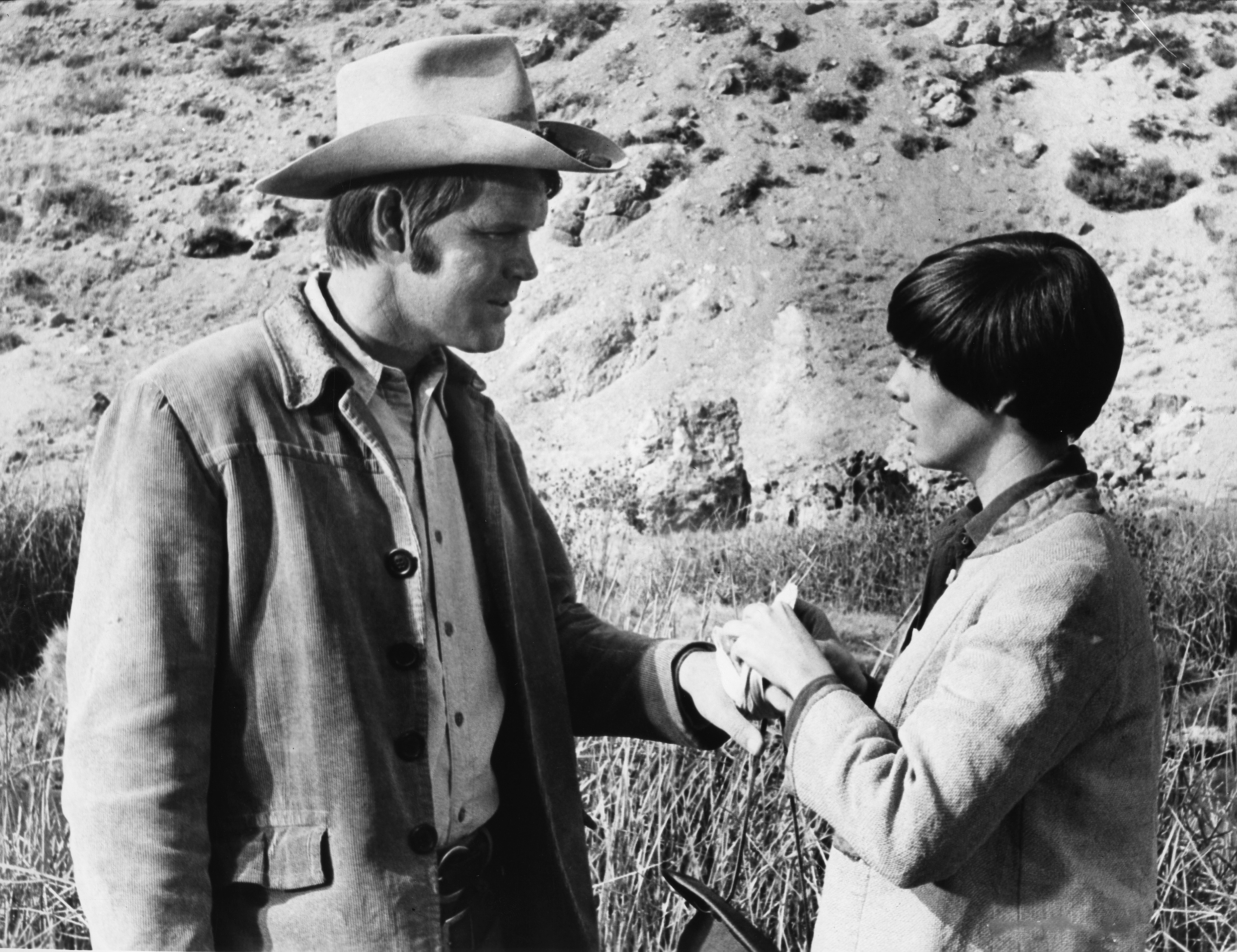 Glen Campbell and Kim Darby in True Grit (1969)