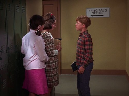 Ron Howard, Morgan Brittany, and Joy Ellison in The Andy Griffith Show (1960)