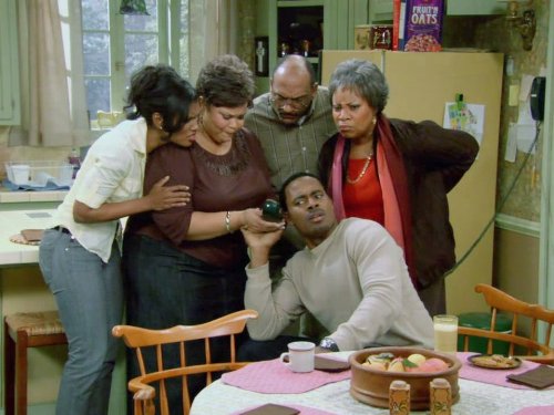 Juanita Jennings, Tamela J. Mann, Lamman Rucker, Tony Vaughn, and Denise Boutte in Meet the Browns (2009)