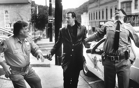 Steven Seagal and Ed Bruce in Fire Down Below (1997)