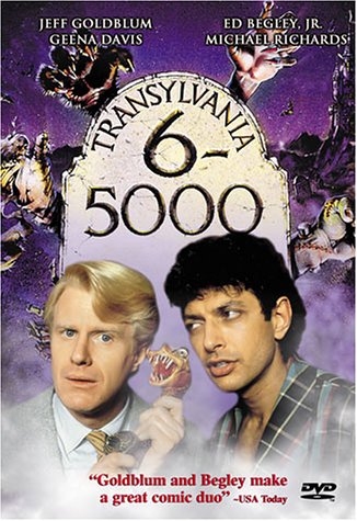 Jeff Goldblum and Ed Begley Jr. in Transylvania 6-5000 (1985)