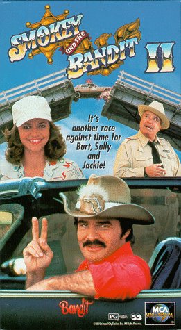 Sally Field, Burt Reynolds, and Jackie Gleason in Smokey and the Bandit II (1980)