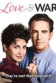 Annie Potts and Jay Thomas in Love & War (1992)