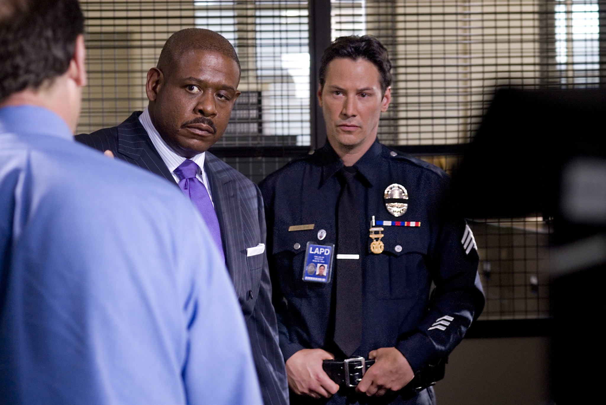 Keanu Reeves, Forest Whitaker, and Hugh Laurie in Street Kings (2008)