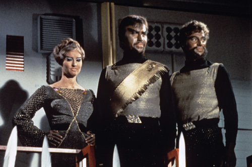 Michael Ansara, Susan Howard, and Mark Tobin in Star Trek (1966)