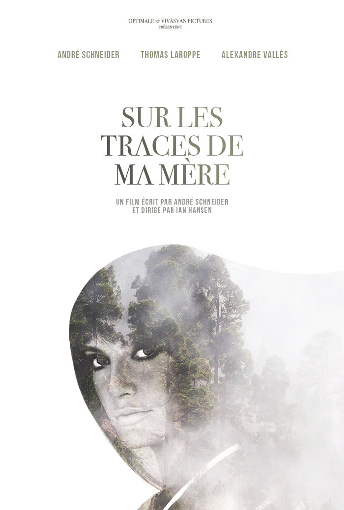 French poster of "Sur les traces de ma mère", designed by Eileen Steinbach.