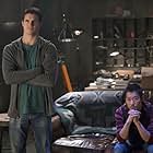 Aaron Yoo and Robbie Amell in The Tomorrow People (2013)