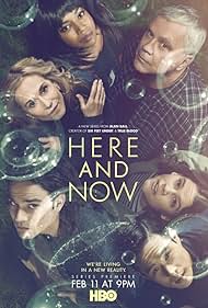 Tim Robbins, Holly Hunter, Sosie Bacon, Jerrika Hinton, Raymond Lee, and Daniel Zovatto in Here and Now (2018)