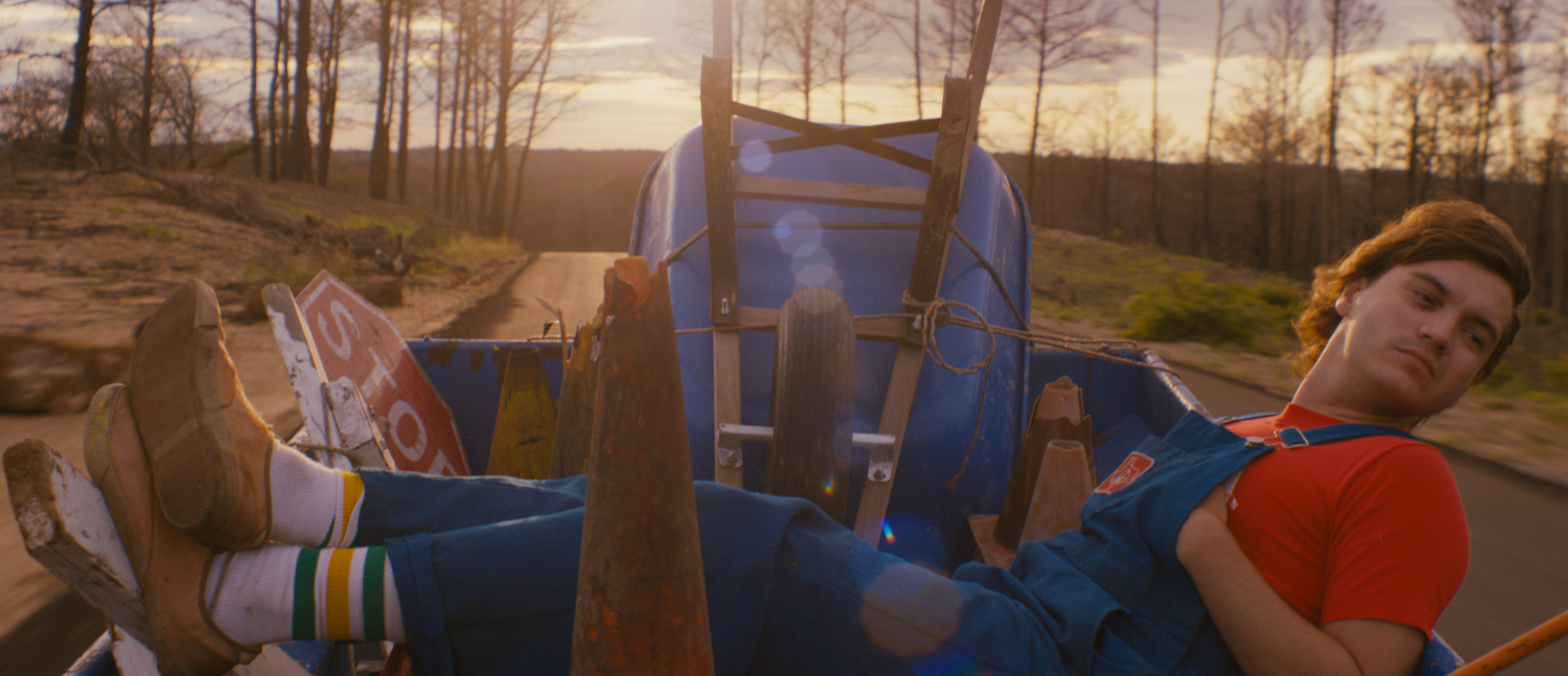 Emile Hirsch in Prince Avalanche (2013)