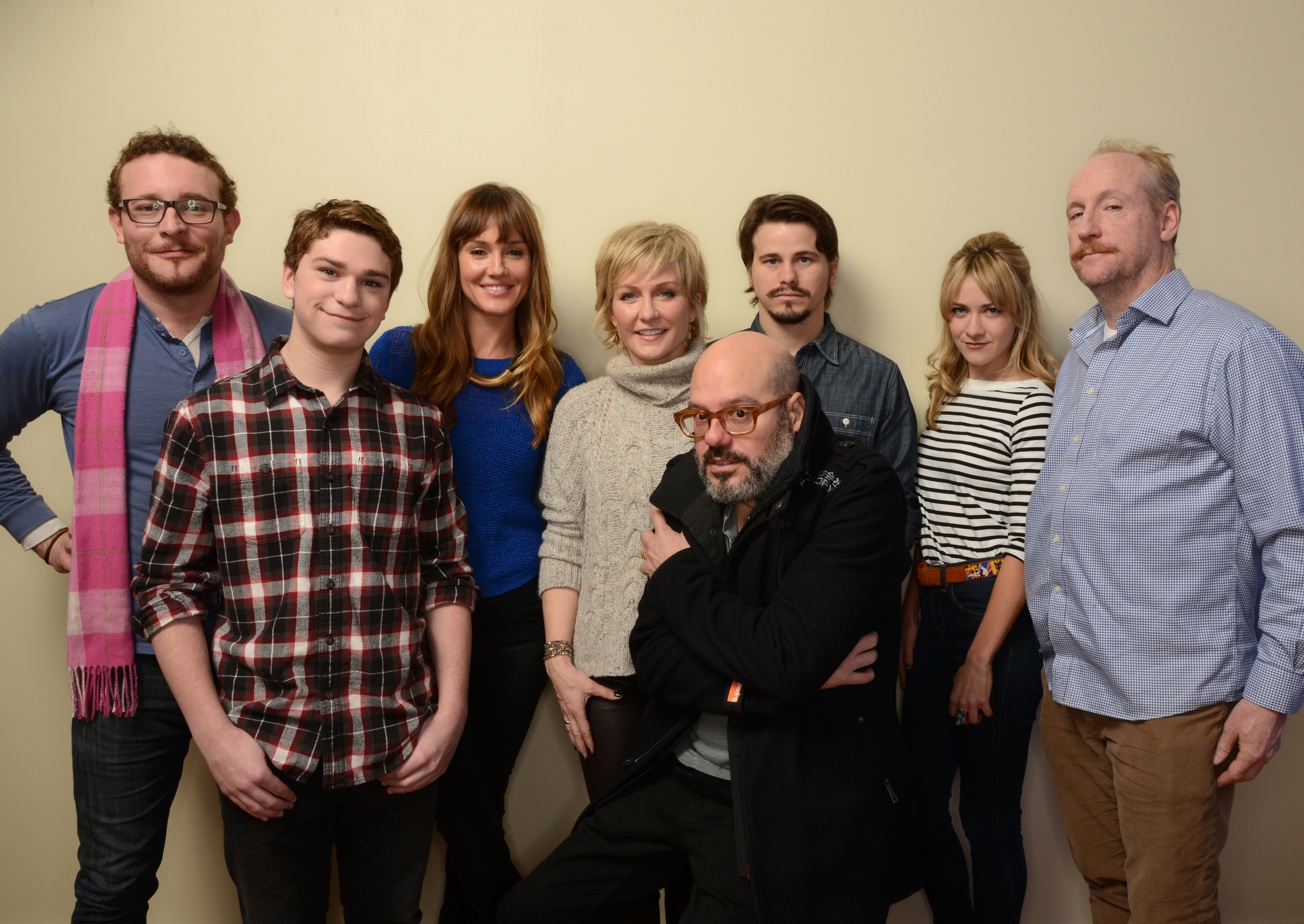 Amy Carlson, Erinn Hayes, David Cross, Jason Ritter, Matt Walsh, Jake Cherry, James Adomian, and Meredith Hagner at an event for Hits (2014)