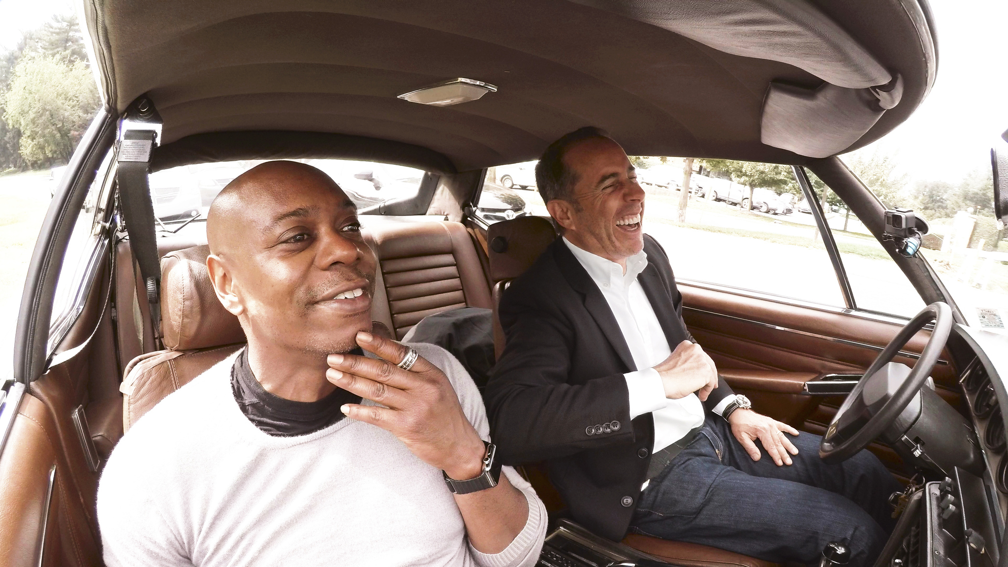 Jerry Seinfeld and Dave Chappelle in Comedians in Cars Getting Coffee (2012)